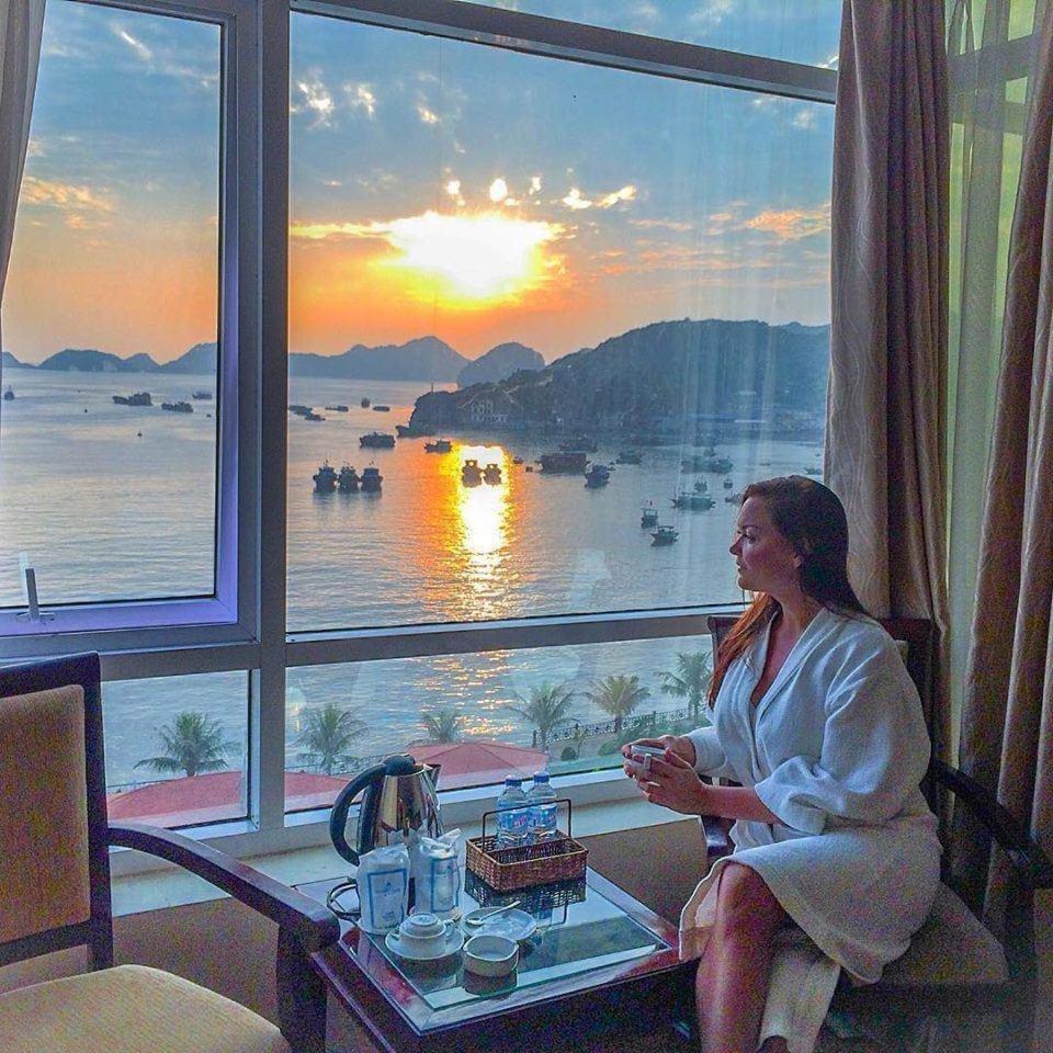 Sea Pearl Cat Ba Hotel Dong Khe Sau Zewnętrze zdjęcie