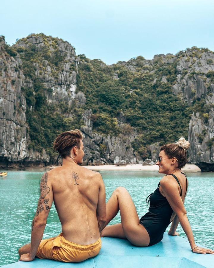 Sea Pearl Cat Ba Hotel Dong Khe Sau Zewnętrze zdjęcie